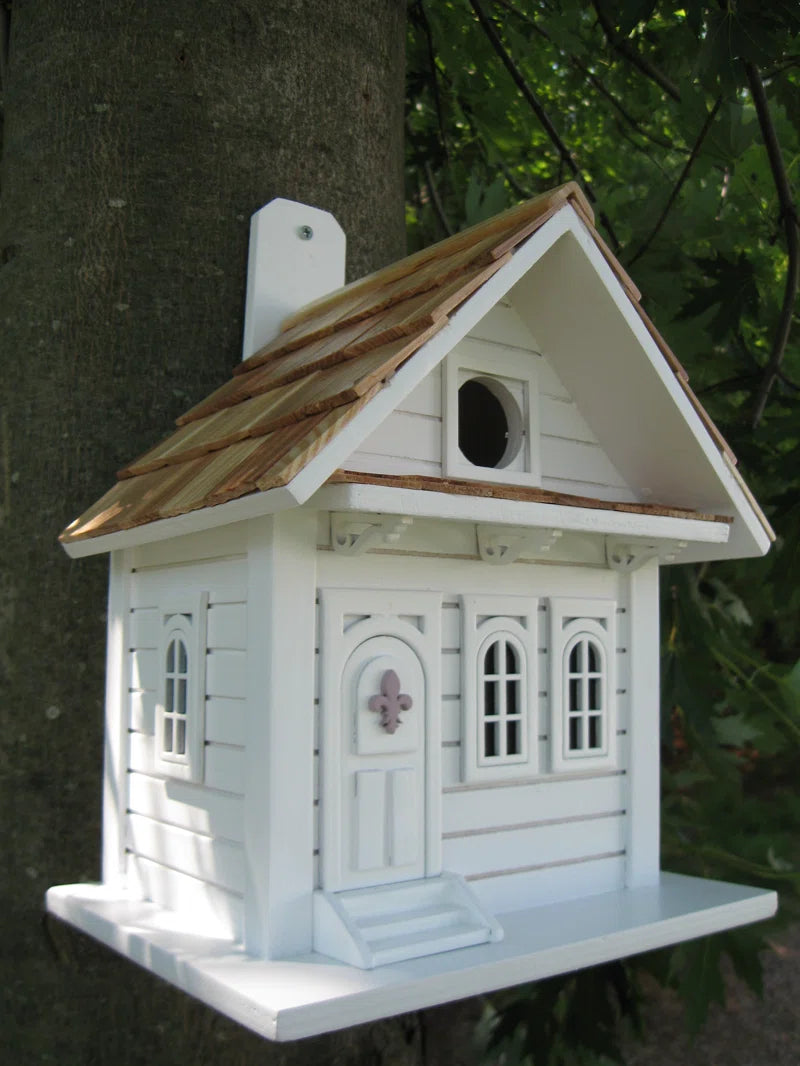 Fledgling Series Shotgun Cottage 10 in X 8 in X 6 in Birdhouse