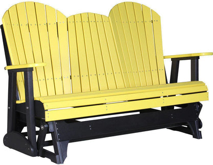 5' Adirondack Glider Chair with Flip down Center Console