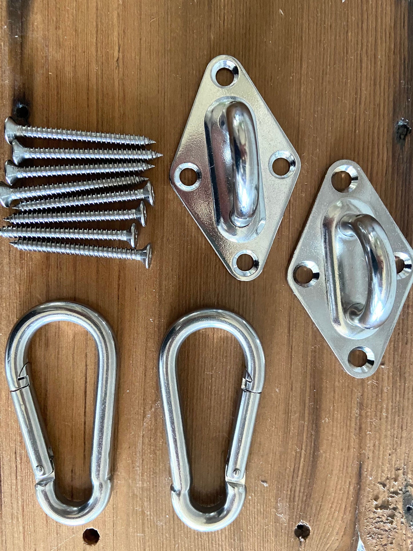 Hammock Mount, Indoor Hammock Hanging Kit, WOOD Hardware Stainless Steel, Hammock Hanging Tools, Hammock Wall Mount, Hammock Hardware