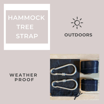 Outdoor Hammock Straps, Hammock Hanging Kit, Hammock Installation Hardware, Hammock Hanging Tools, Hammock Mount, Tree Hammock Hardware