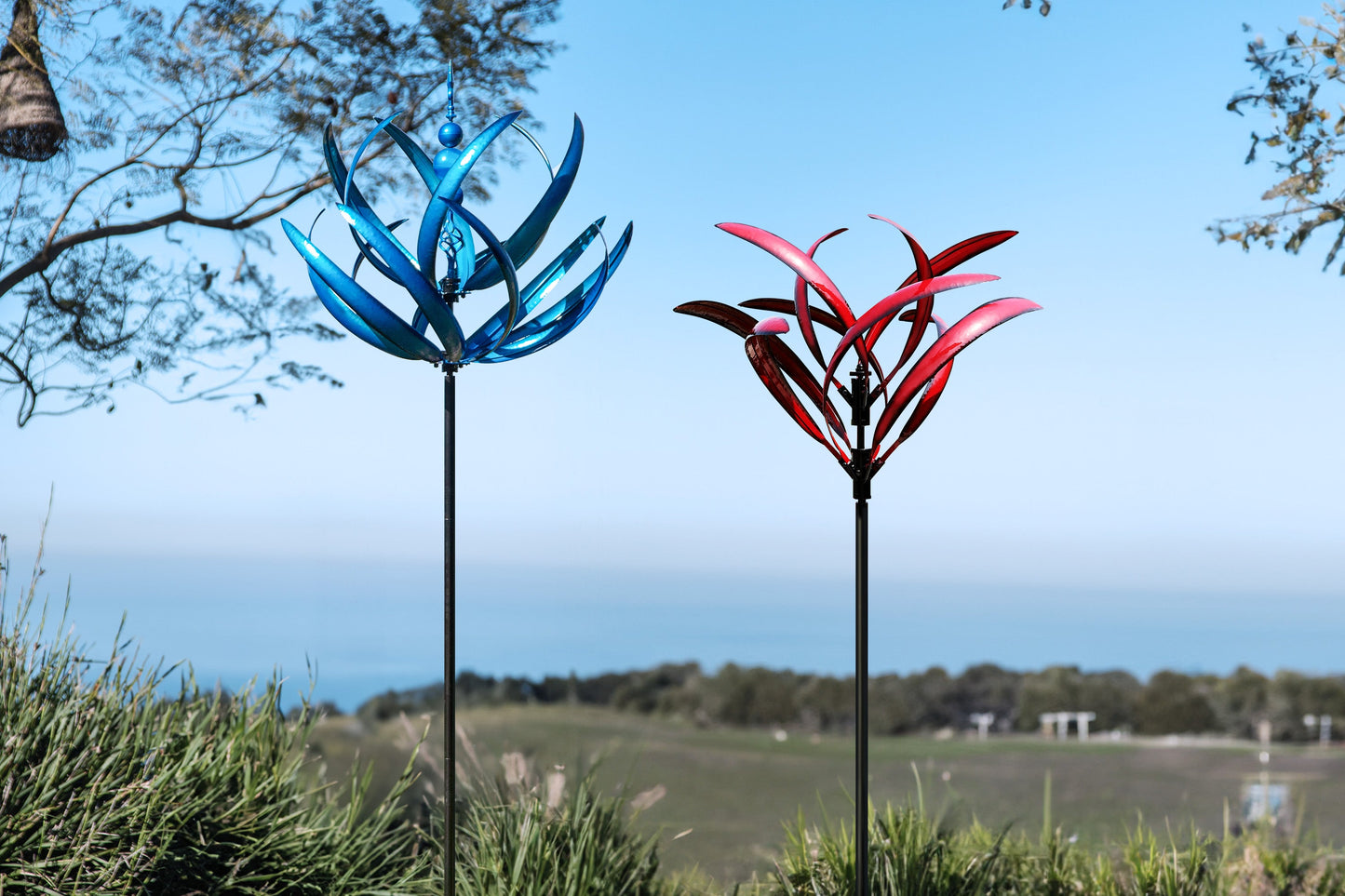 Blue Lotus & Crimson Magnolia