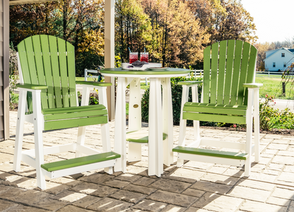 Counter Height Adirondack Balcony Chair