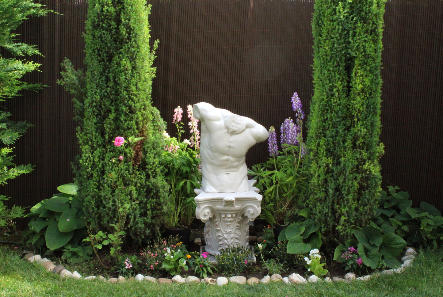 Male Torso Statue