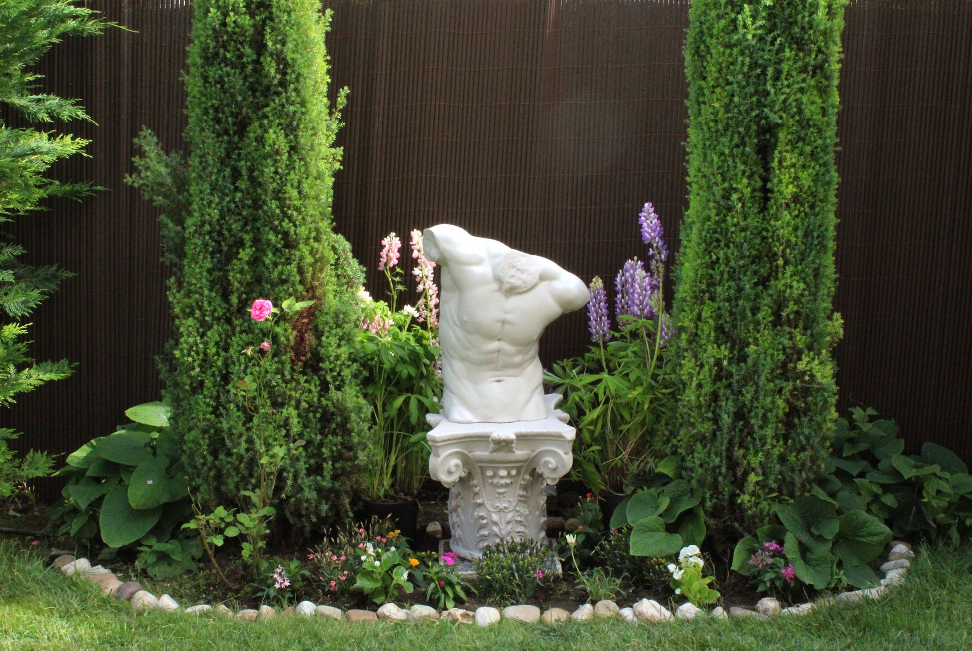 Male Torso Statue