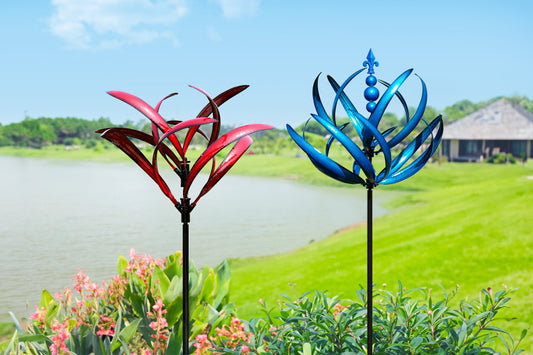 Blue Lotus & Crimson Magnolia