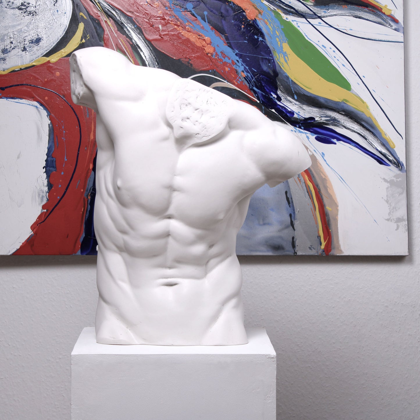 Male Torso Statue