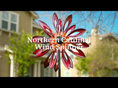 Northern Cardinal Wind Spinner