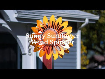 Sunny Sunflower Wind Spinner