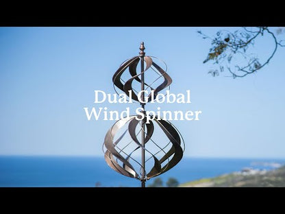 Dual Global Wind Spinner