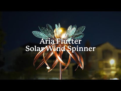 Aria Flutter Solar Wind Spinner