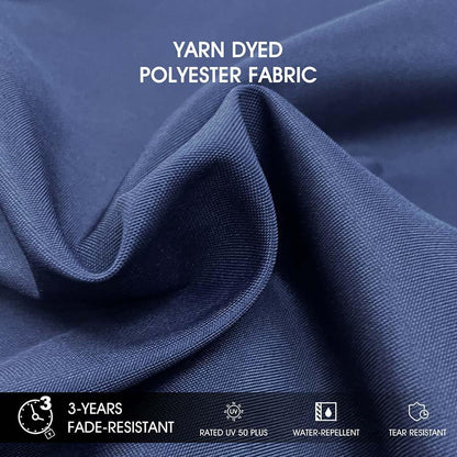 Square Cantilever Umbrella with Base, Outdoor Umbrellas with Lights